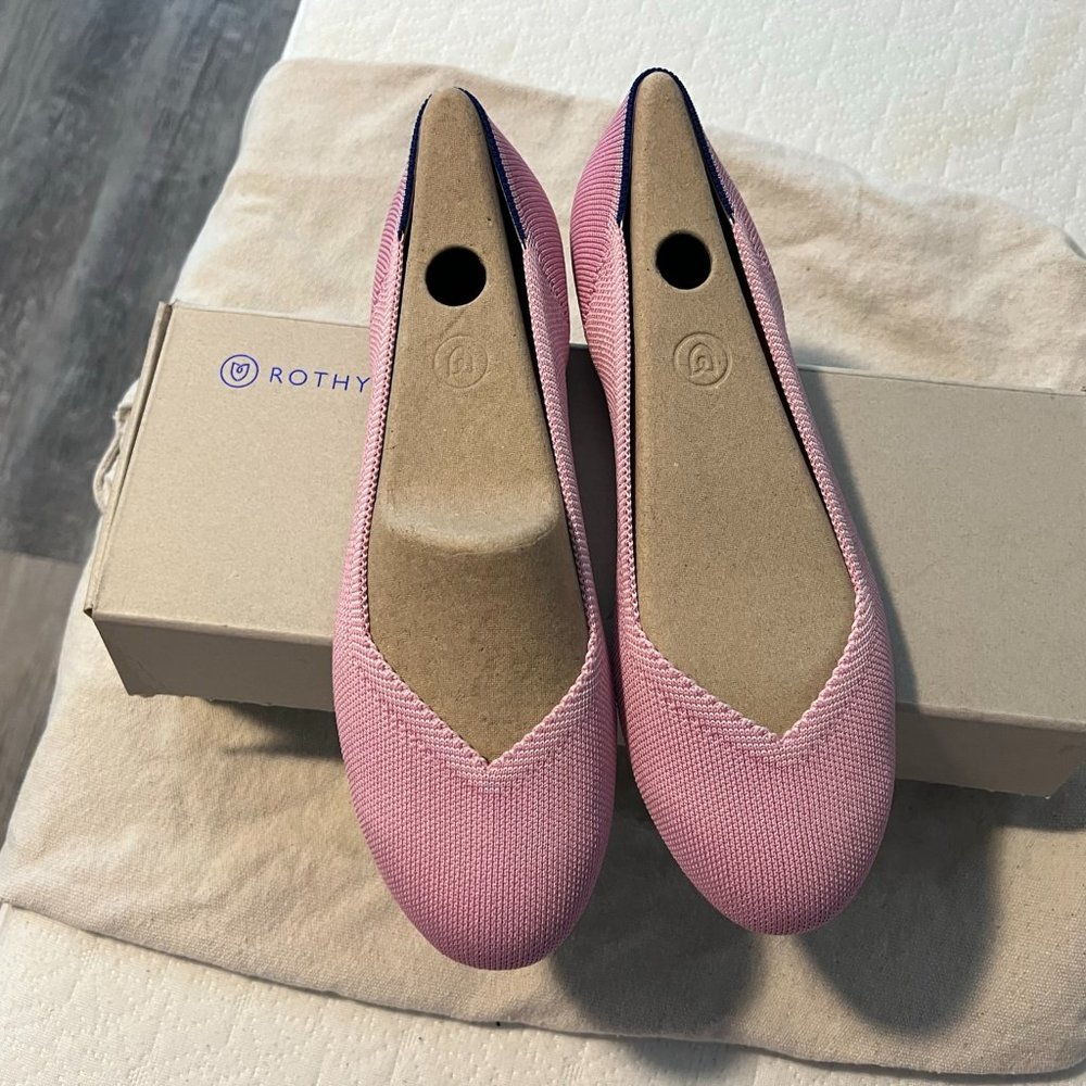 Rothy's The Flat in Begonia, size 10